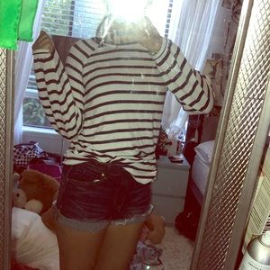 Stripped long sleeve